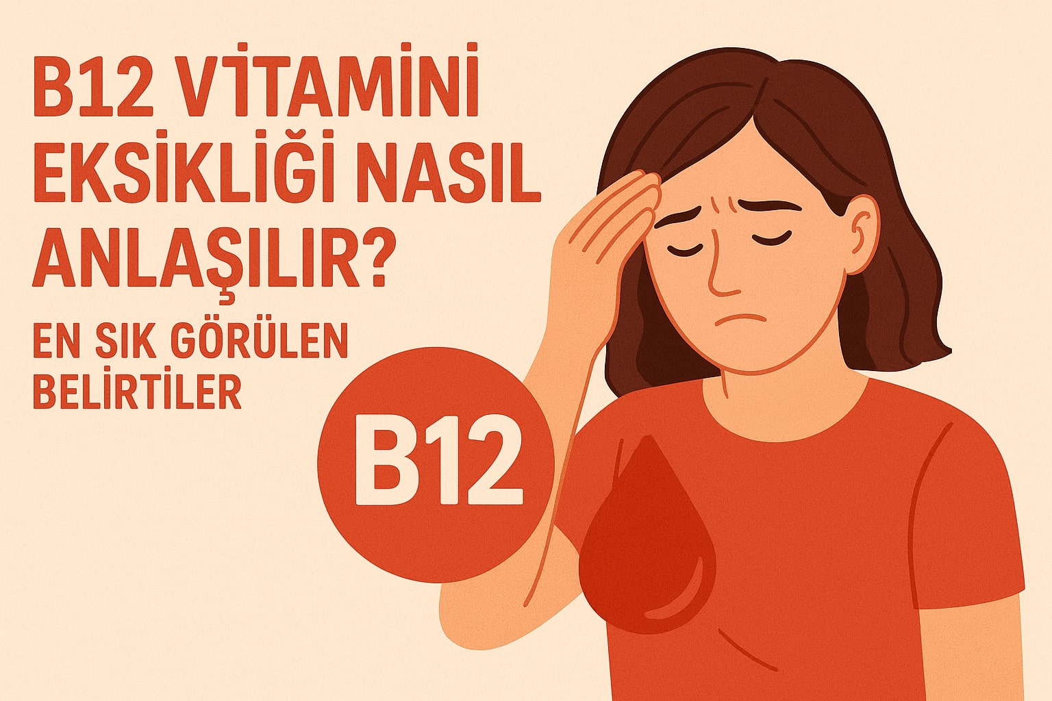 B12 Vitamini Eksikliği Nasıl Anlaşılır? En Sık Görülen Belirtiler