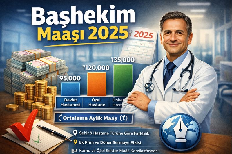 Başhekim Maaşı 2026: Ne Kadar, Nasıl Belirlenir, Hangi Faktörler Etkiler?