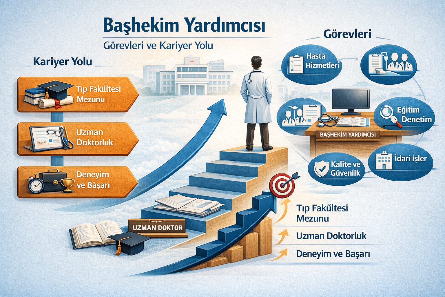 Başhekim Yardımcısı Ne İş Yapar? Nasıl Olunur?