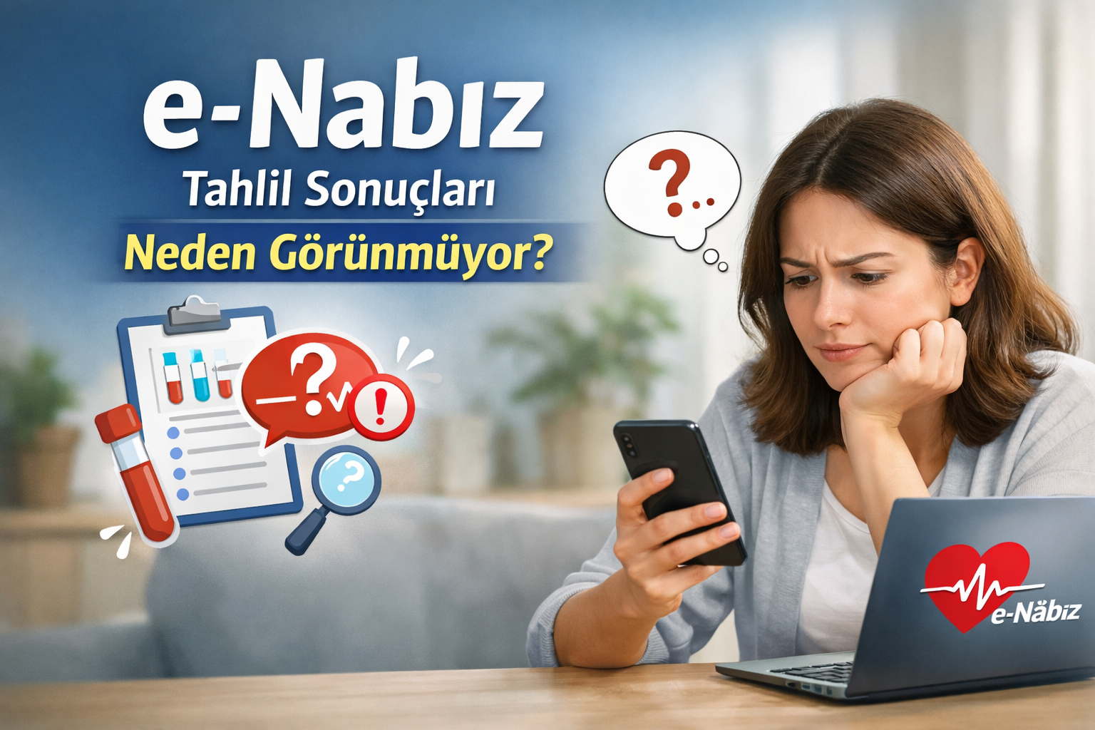e-Nabız Tahlil Sonuçları Neden Görünmez?