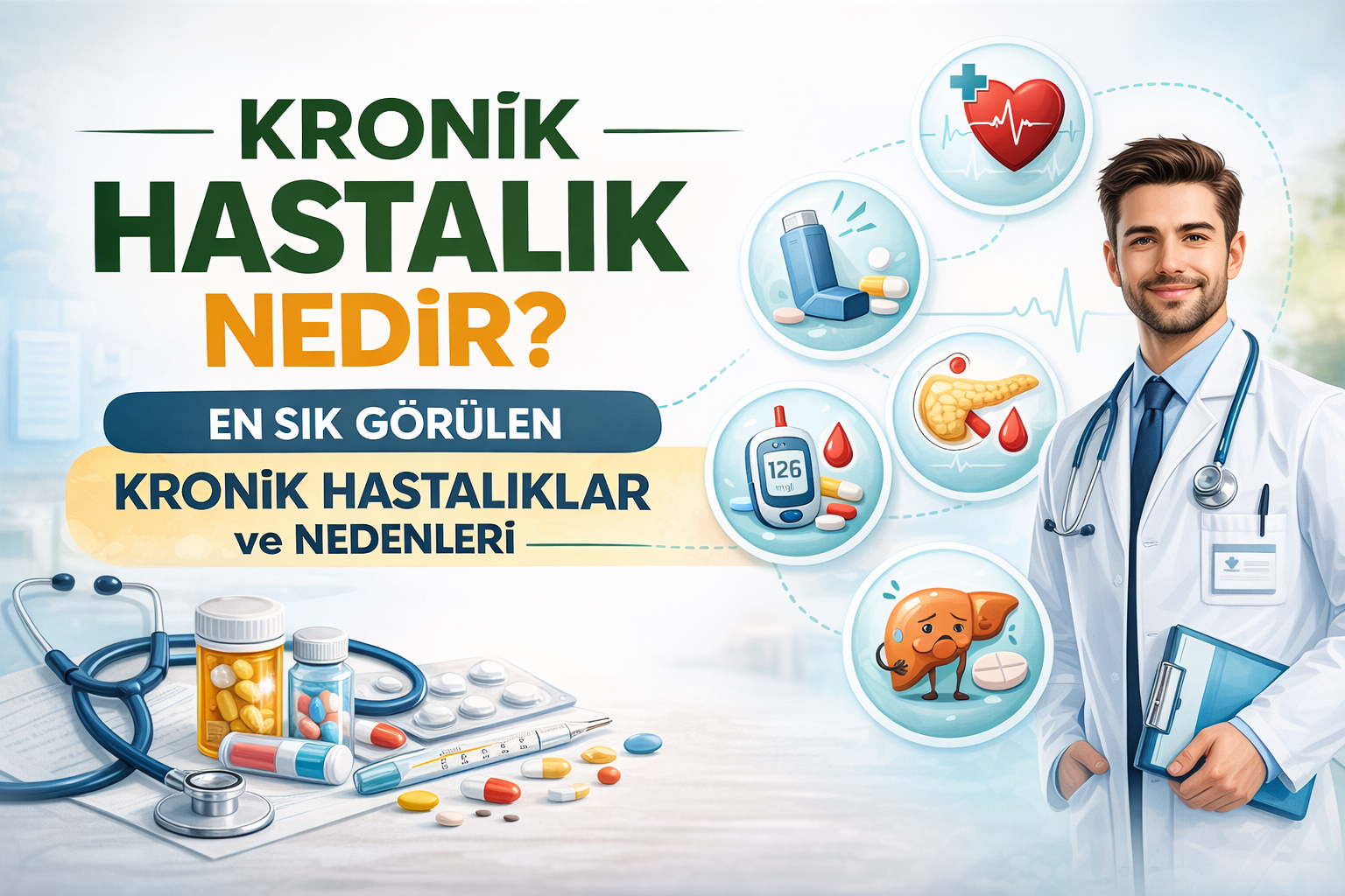 Kronik Hastalık Nedir? En Sık Görülen Kronik Hastalıklar ve Nedenleri