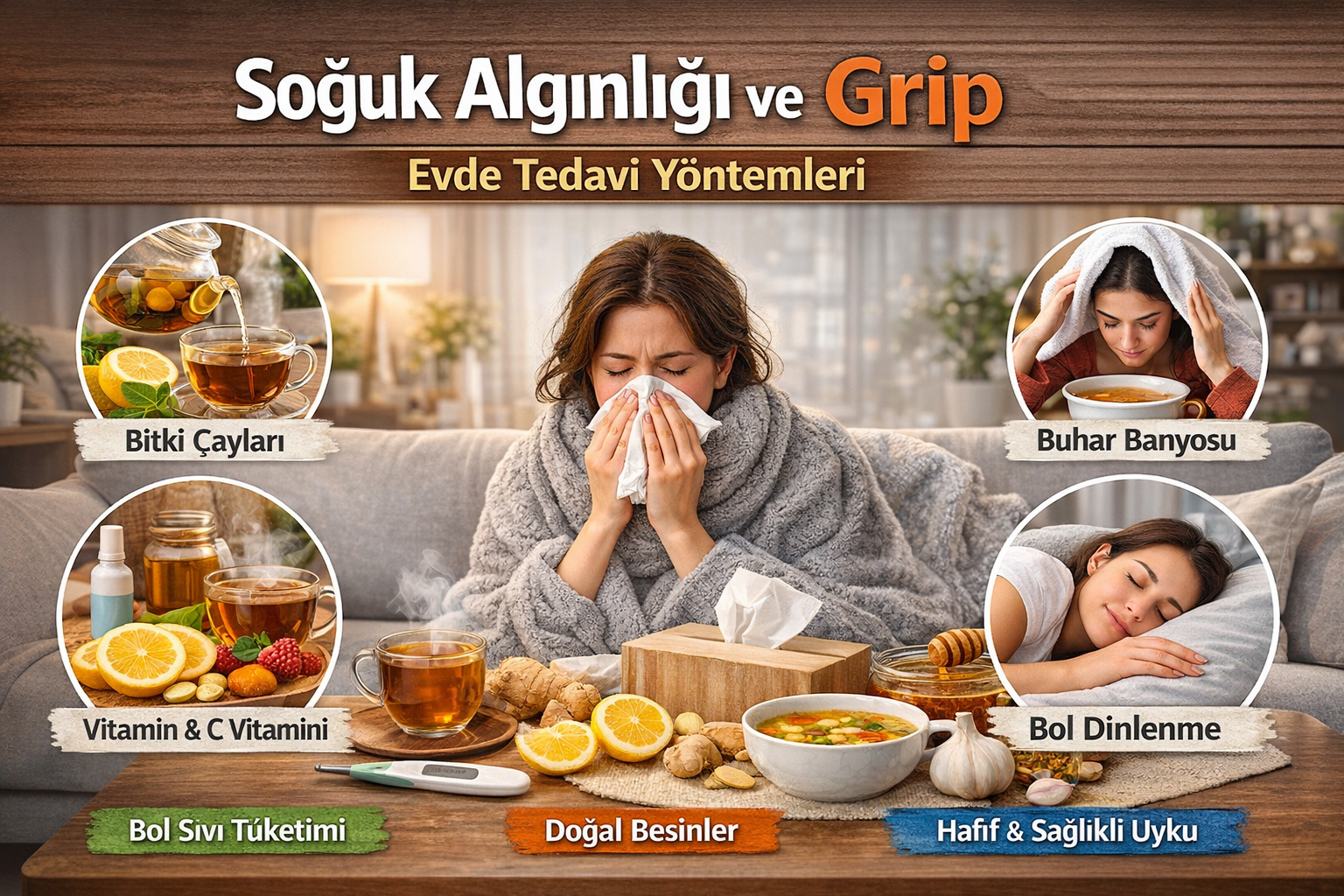 Soğuk Algınlığına Ne İyi Gelir?