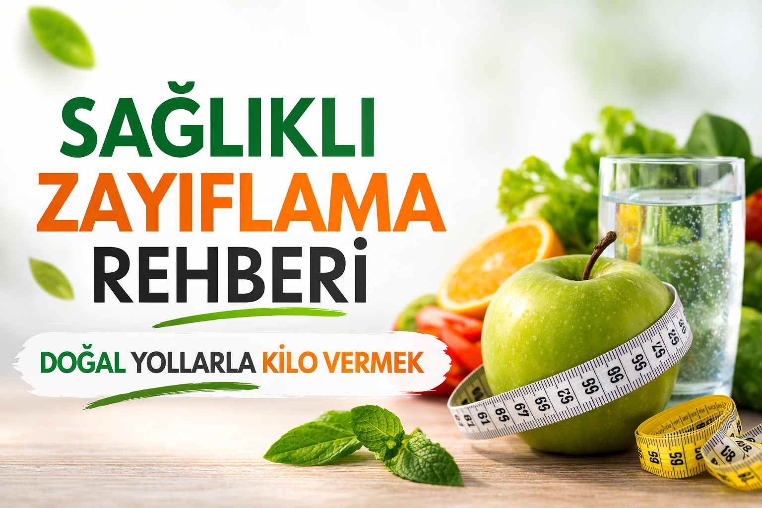 Sağlıklı Zayıflama Rehberi: Doğal Yollarla Kilo Vermek